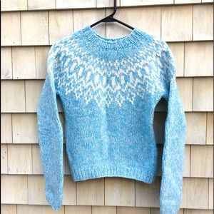 Vintage American Eagle handknit fairisle sweater